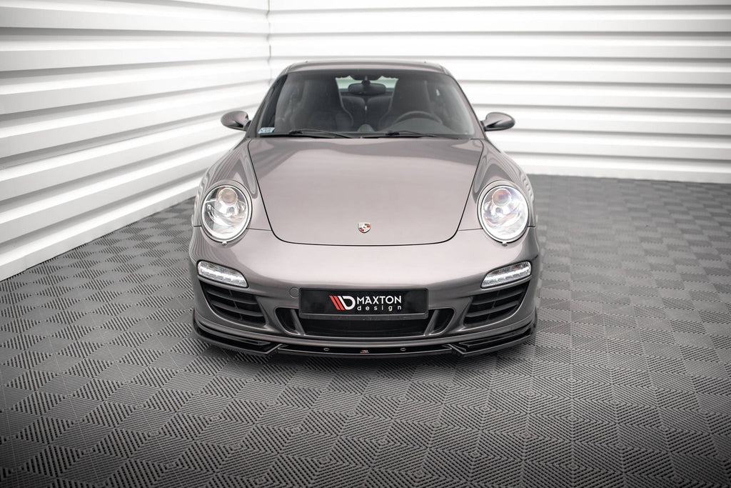 Prelungire splitter bara fata Porsche 911 Carrera GTS 997 Facelift 2009-2011 v4 - Maxton Design