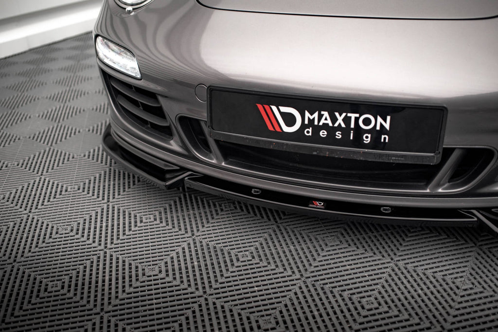 Prelungire splitter bara fata Porsche 911 Carrera GTS 997 Facelift 2009-2011 v4 - Maxton Design