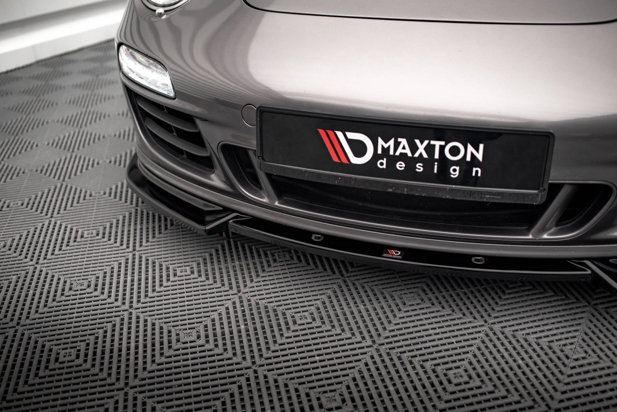 Prelungire splitter bara fata Porsche 911 Carrera GTS 997 Facelift 2009-2011 v4 - Maxton Design