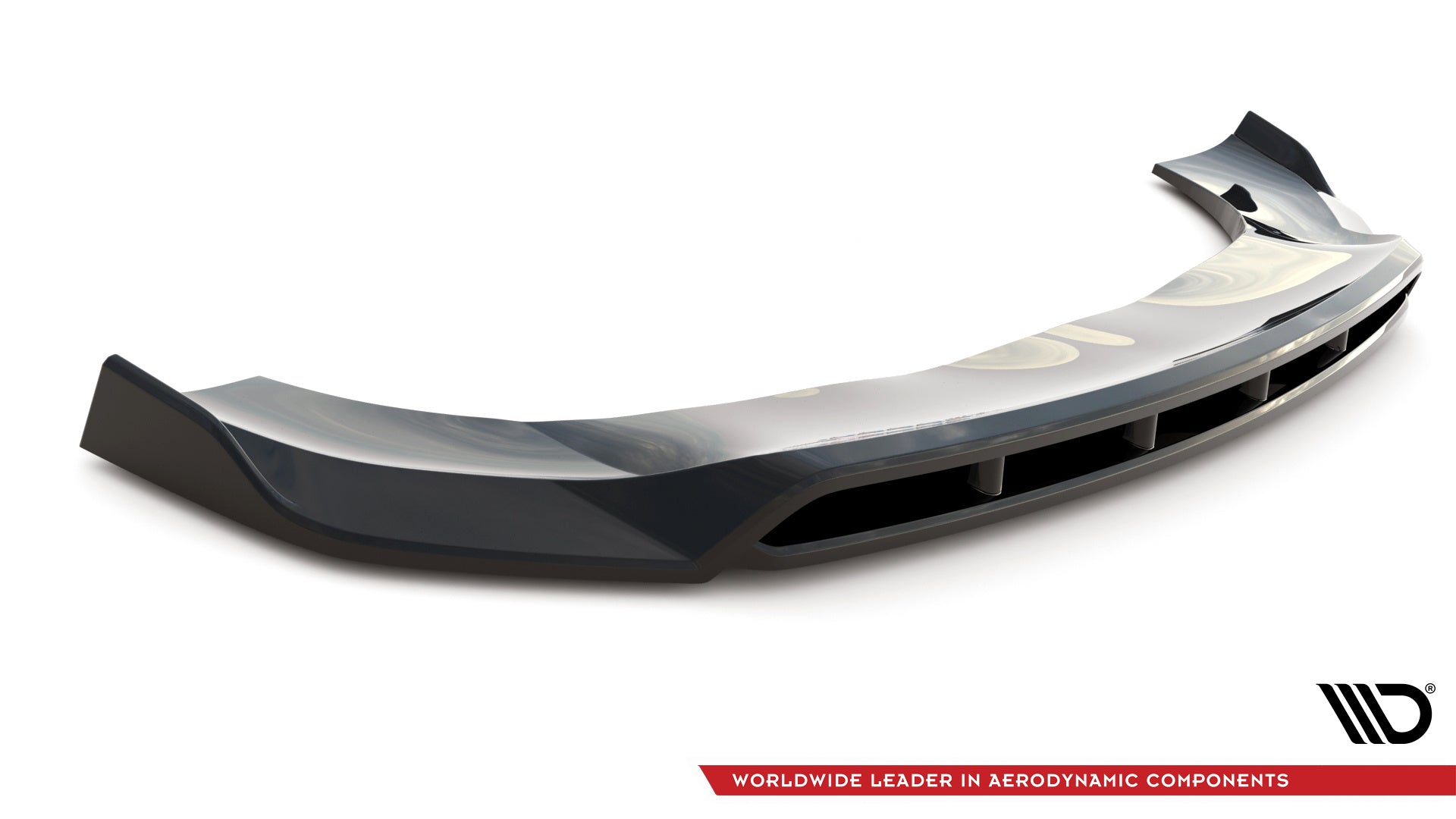Prelungire splitter bara fata Porsche Macan Mk1 Facelift 2018-2021 v2 - Maxton Design