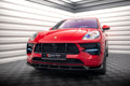 Prelungire splitter bara fata Porsche Macan Mk1 Facelift 2018-2021 v2 - Maxton Design
