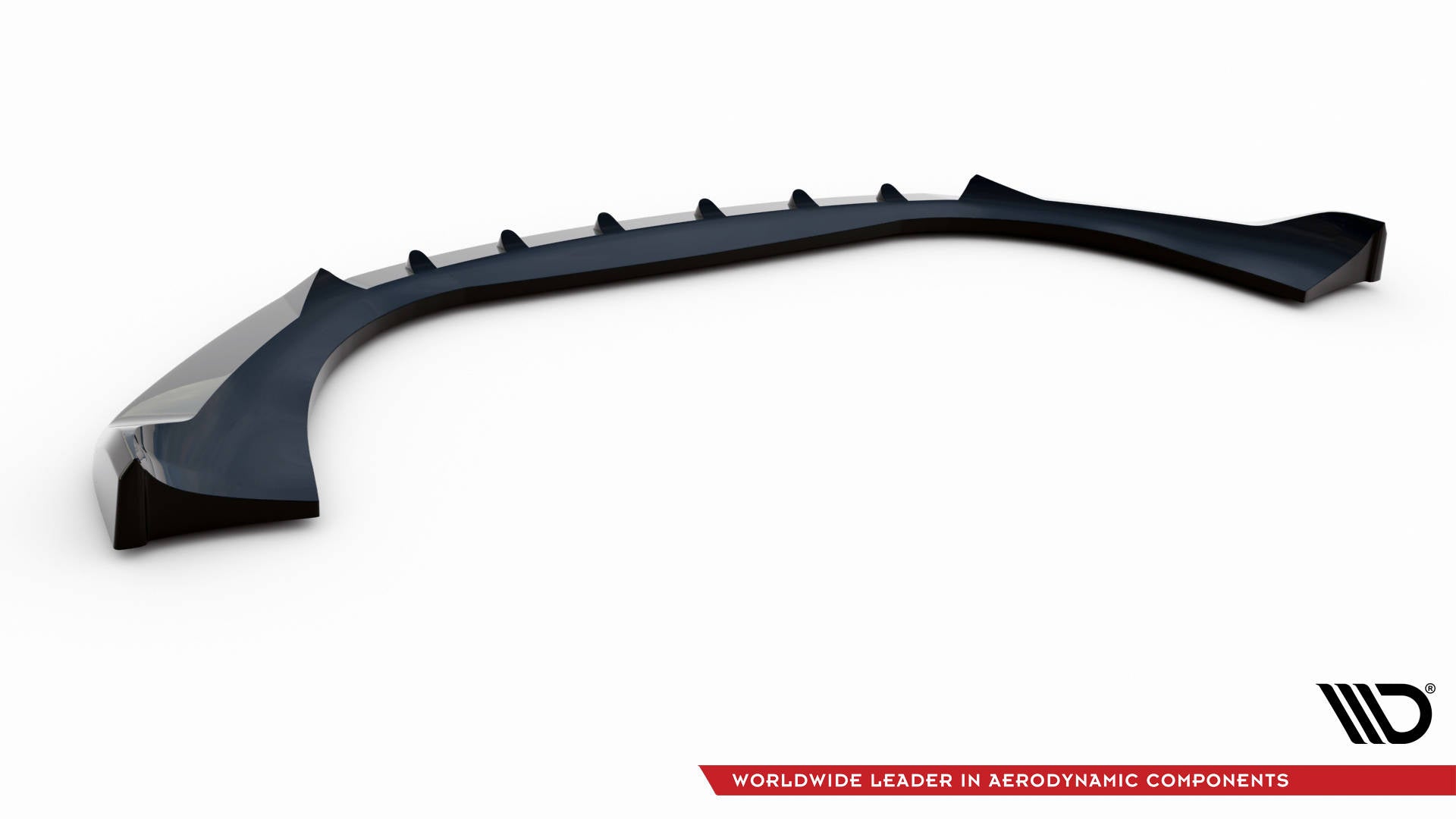 Prelungire splitter bara fata Porsche Macan Mk1 2014-2018 v4 - Maxton Design