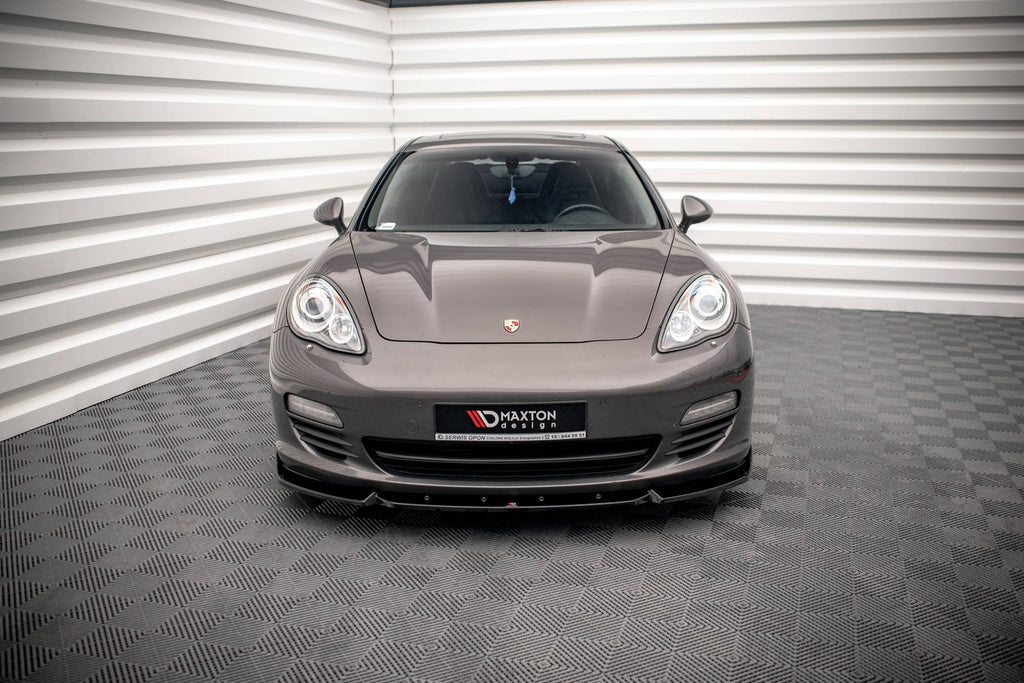 Prelungire splitter bara fata Porsche Panamera / Panamera Diesel 970 2009-2013 v4 - Maxton Design