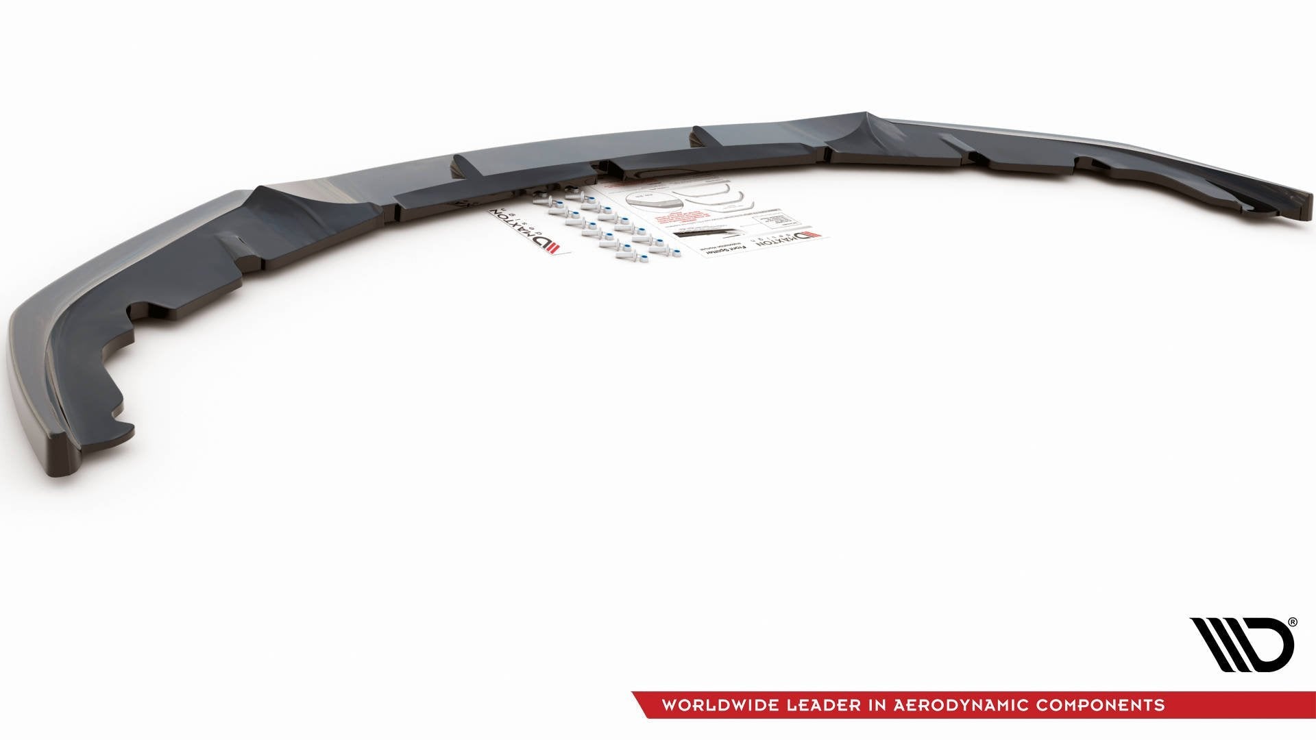 Prelungire splitter bara fata Porsche Panamera Turbo 970 Facelift 2013-2016 v2 - Maxton Design