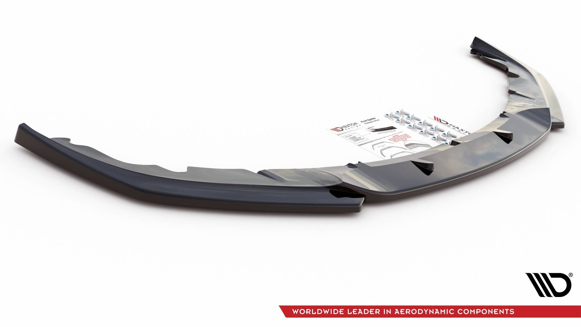 Prelungire splitter bara fata Porsche Panamera Turbo 970 Facelift 2013-2016 v2 - Maxton Design