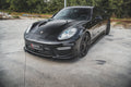 Prelungire splitter bara fata Porsche Panamera Turbo 970 Facelift 2013-2016 v2 - Maxton Design