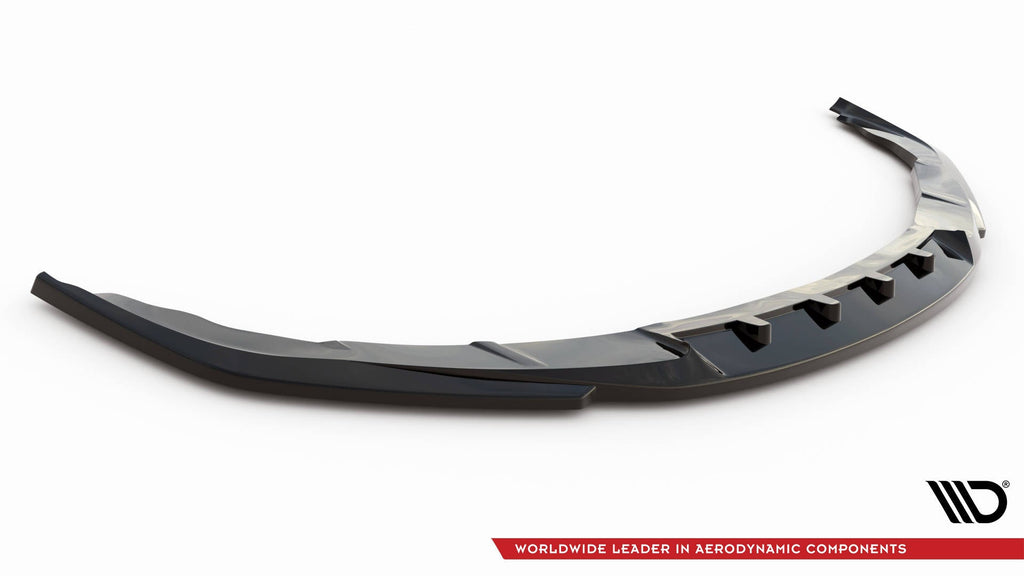Prelungire splitter bara fata Porsche Panamera Turbo 970 2009-2013 v6 - Maxton Design