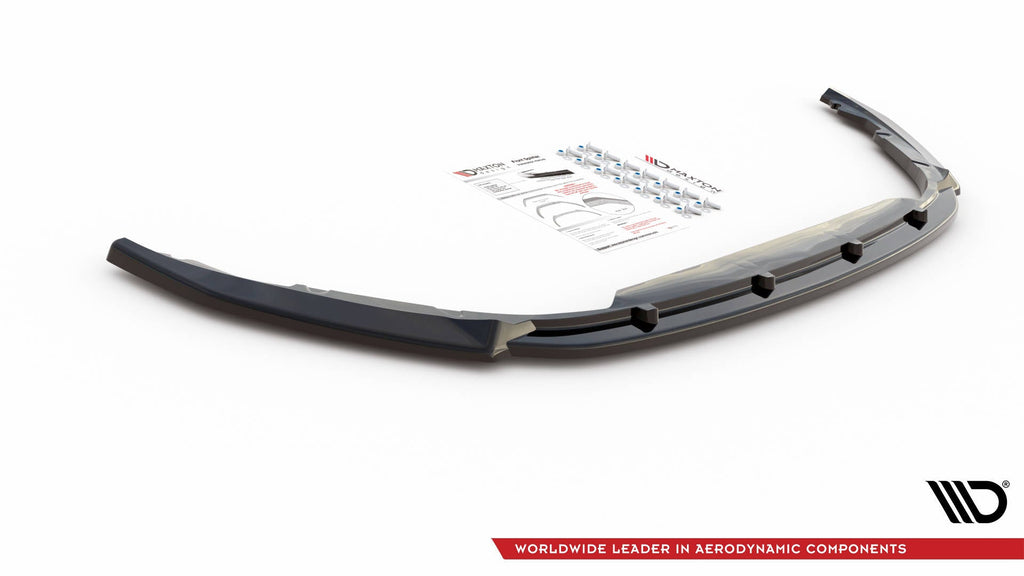 Prelungire splitter bara fata Renault Clio Mk5 2019- v2 - Maxton Design