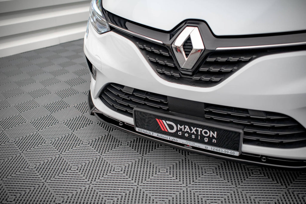 Prelungire splitter bara fata Renault Clio Mk5 2019- v2 - Maxton Design