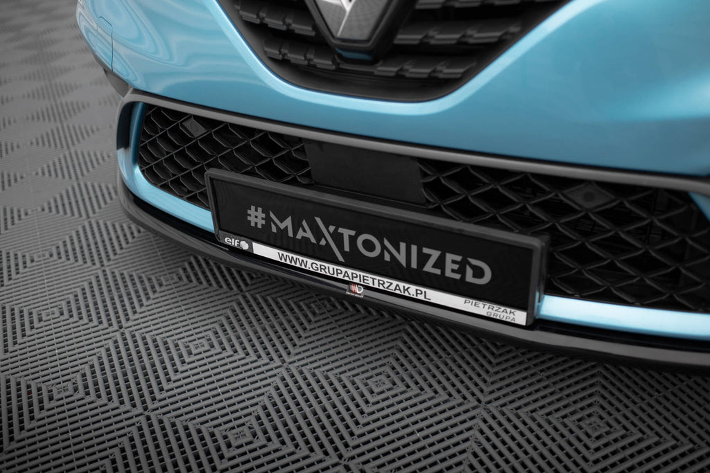 Prelungire splitter bara fata Renault Clio R.S. Line Mk5 2019-2023 v4 - Maxton Design
