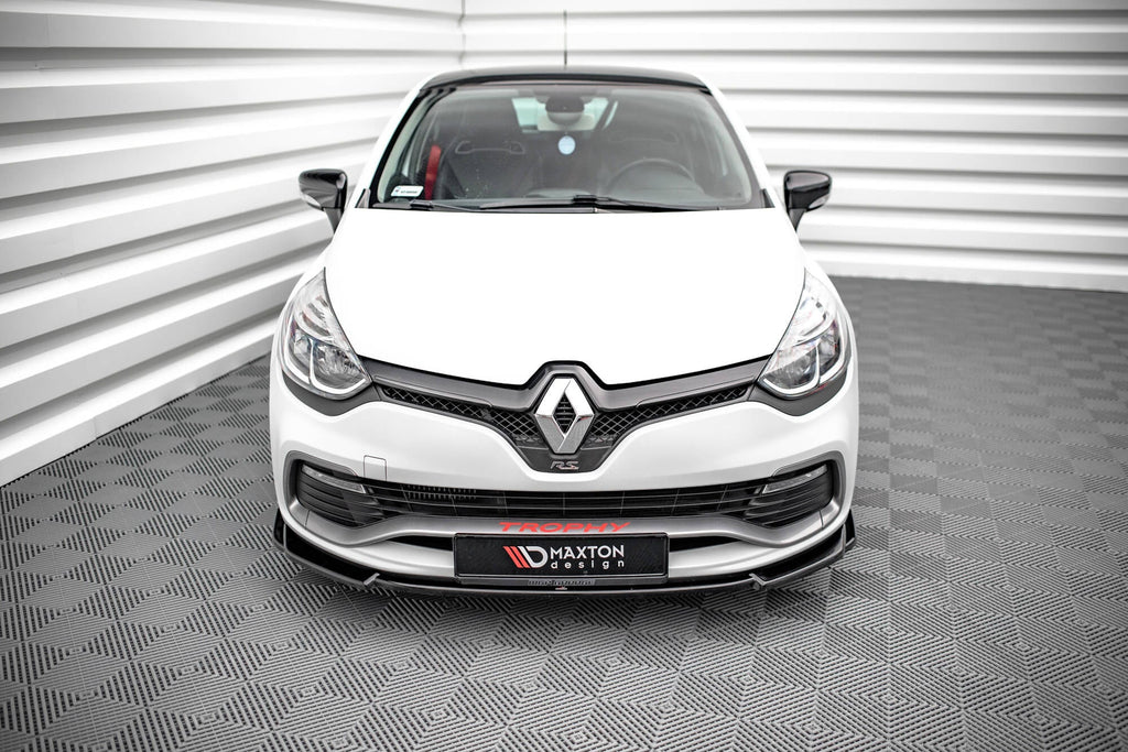 Prelungire splitter bara fata Renault Clio RS Mk4 2013-2019 v4 - Maxton Design