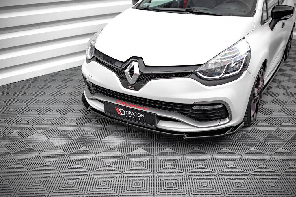 Prelungire splitter bara fata Renault Clio RS Mk4 2013-2019 v4 - Maxton Design