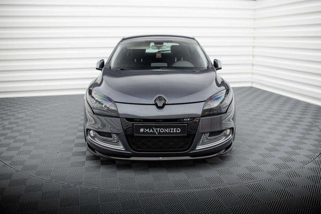 Prelungire splitter bara fata Renault Megane GT Mk3 Facelift 2012-2013 v7 - Maxton Design
