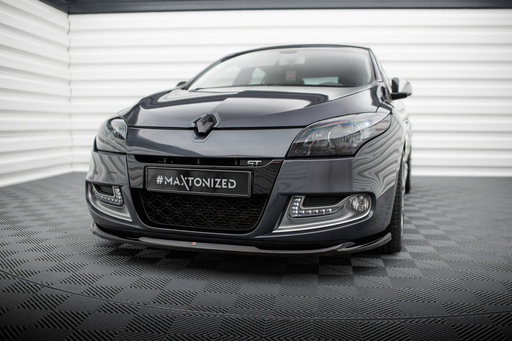 Prelungire splitter bara fata Renault Megane GT Mk3 Facelift 2012-2013 v7 - Maxton Design