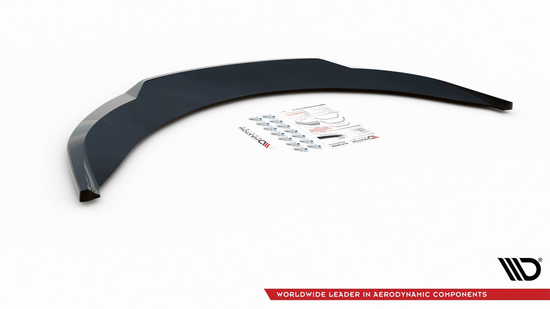 Prelungire splitter bara fata Seat Exeo 2008-2013 v2 - Maxton Design