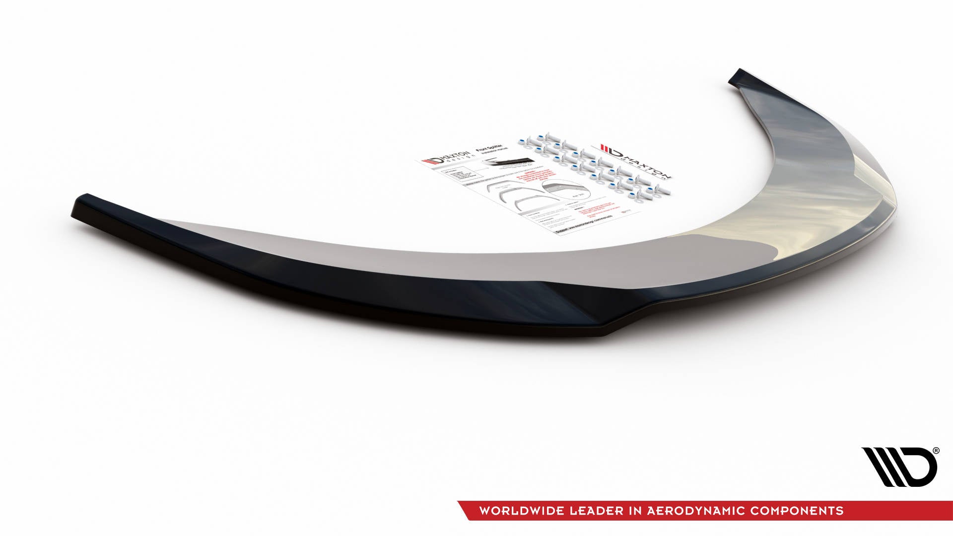 Prelungire splitter bara fata Seat Exeo 2008-2013 v2 - Maxton Design