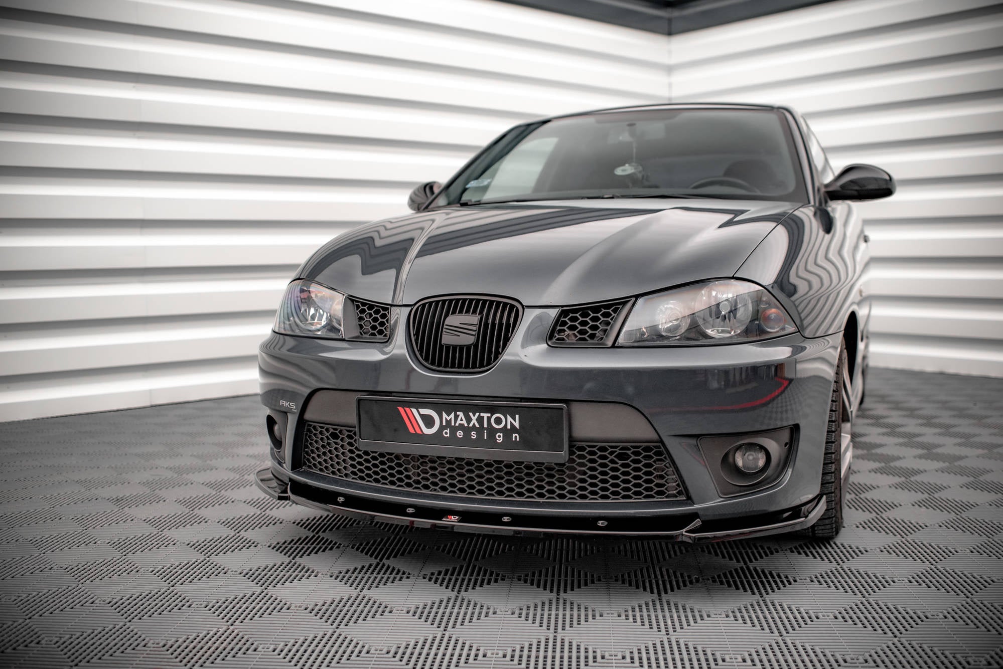 Prelungire splitter bara fata Seat Ibiza Cupra Mk3 2004-2008 v2 - Maxton Design
