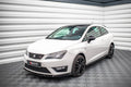 Prelungire splitter bara fata Seat Ibiza FR SC Mk4 Facelift 2012-2017 v2 - Maxton Design