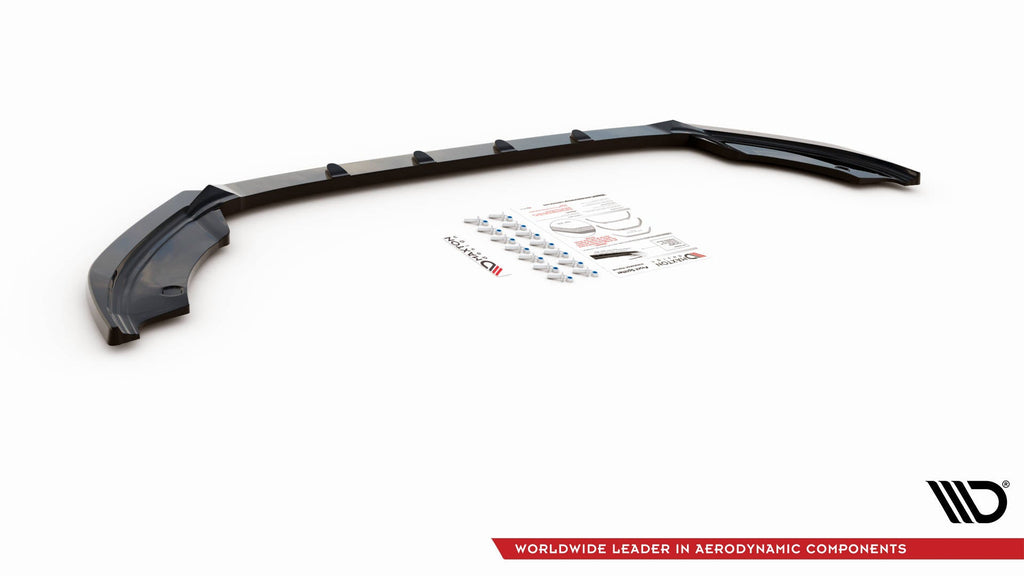 Prelungire splitter bara fata Seat Ibiza Mk5 2017-2021 v2 - Maxton Design