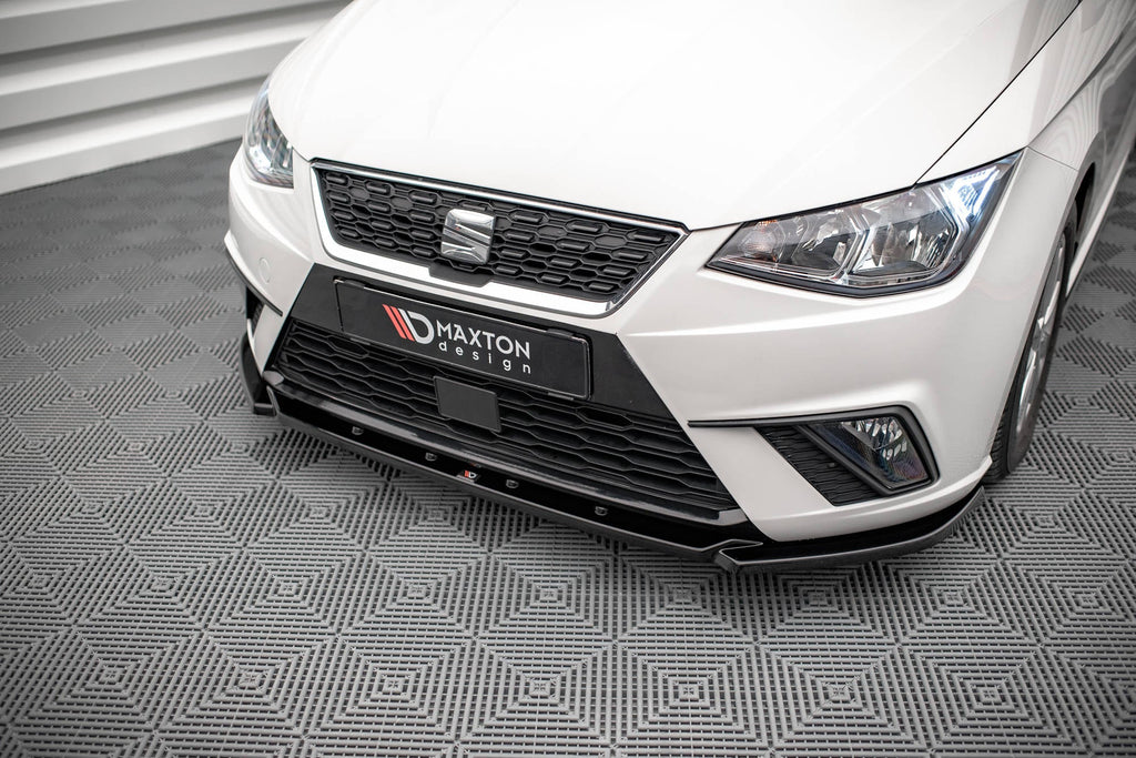 Prelungire splitter bara fata Seat Ibiza Mk5 2017-2021 v2 - Maxton Design