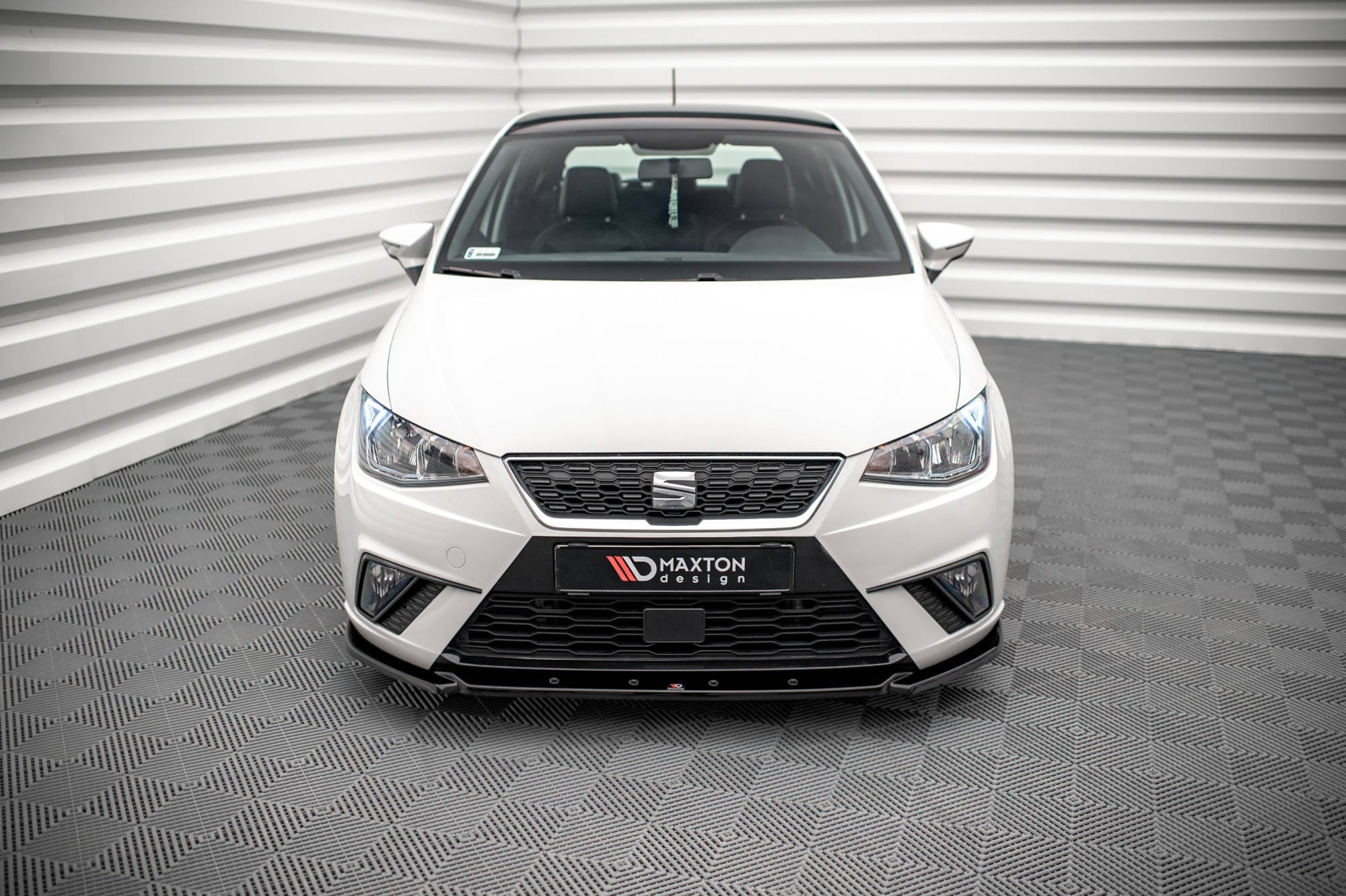 Prelungire splitter bara fata Seat Ibiza Mk5 2017-2021 v2 - Maxton Design