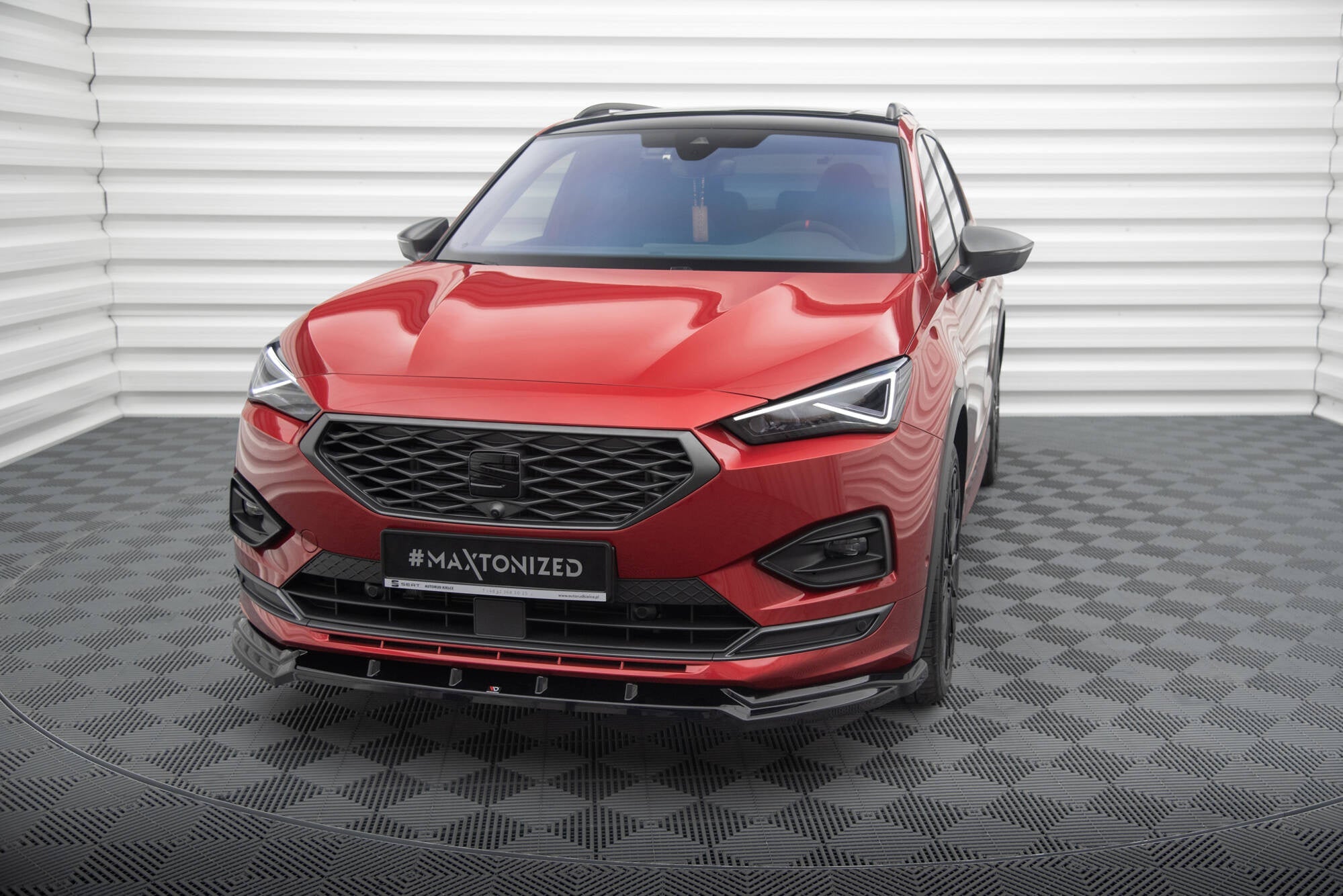 Prelungire splitter bara fata Seat Tarraco FR Mk1 2018- v2 - Maxton Design