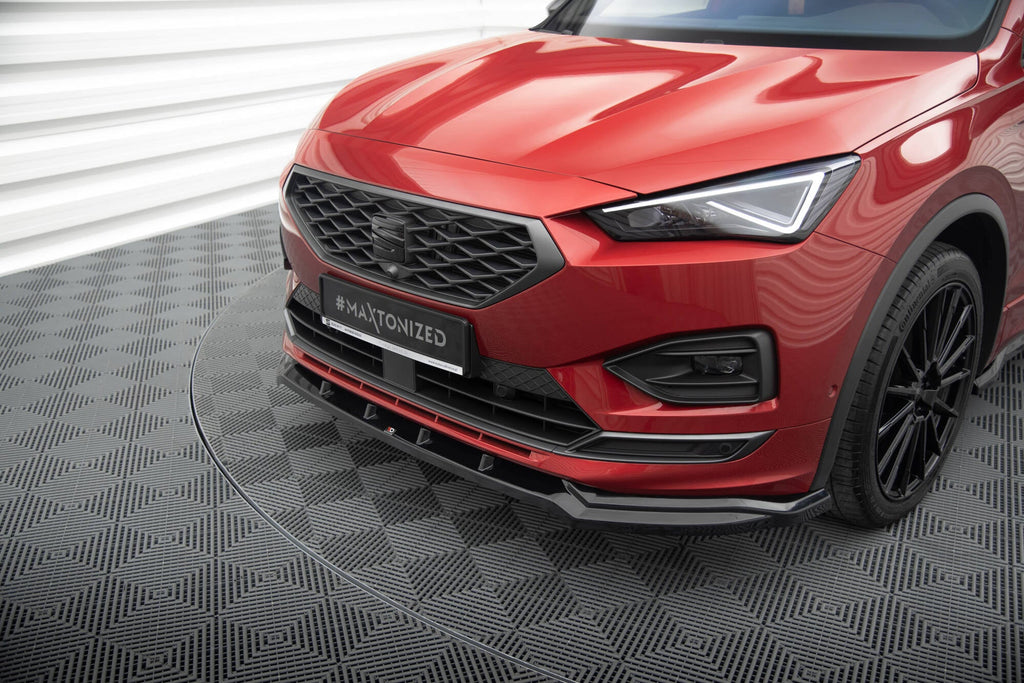 Prelungire splitter bara fata Seat Tarraco FR Mk1 2018- v2 - Maxton Design