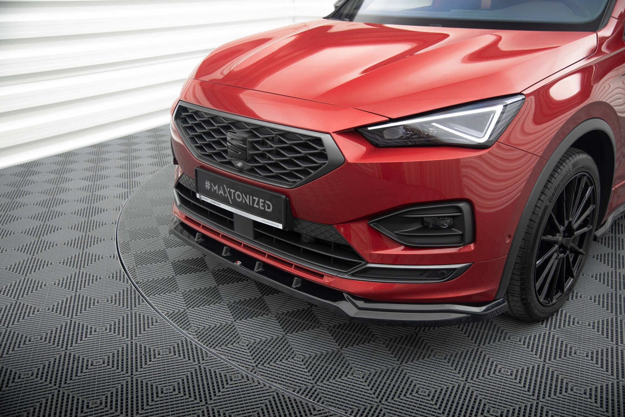 Prelungire splitter bara fata Seat Tarraco FR Mk1 2018- v2 - Maxton Design