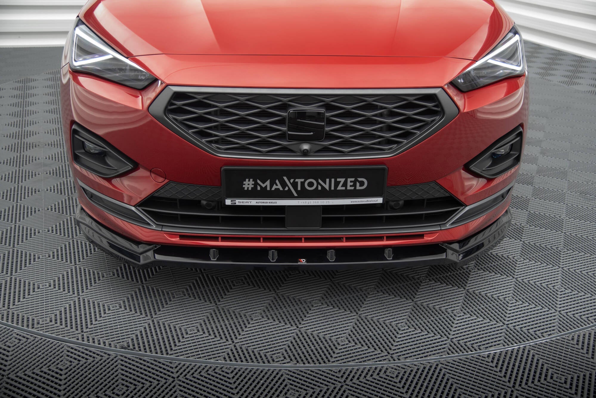 Prelungire splitter bara fata Seat Tarraco FR Mk1 2018- v2 - Maxton Design