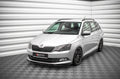 Prelungire splitter bara fata Skoda Fabia Mk3 2014-2019 v7 - Maxton Design