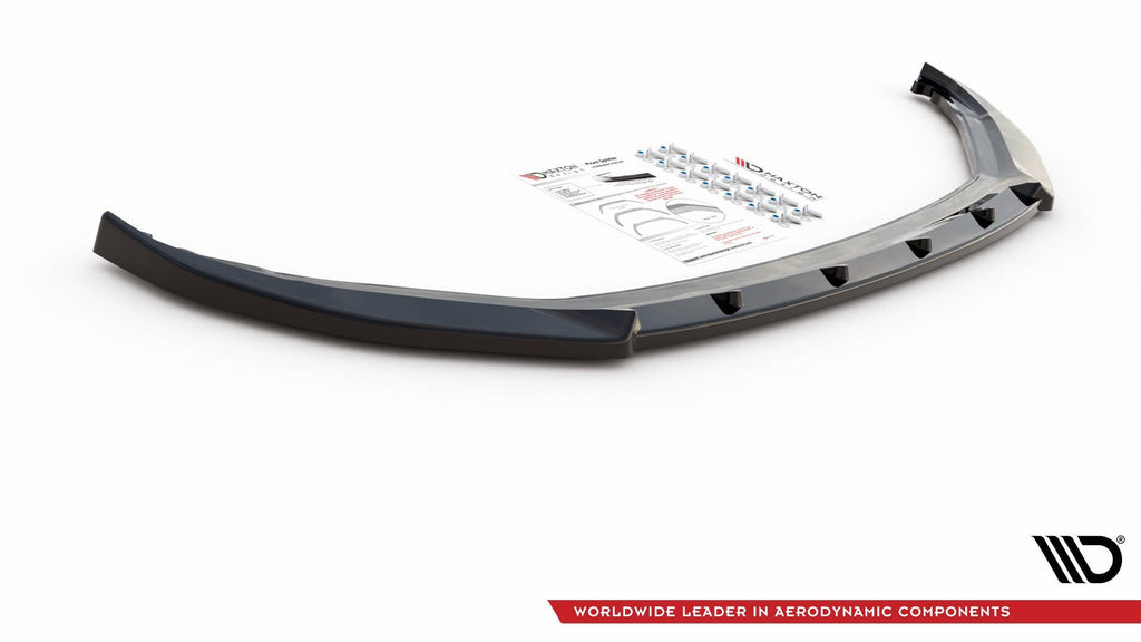 Prelungire splitter bara fata Skoda Kamiq 2019- v2 - Maxton Design