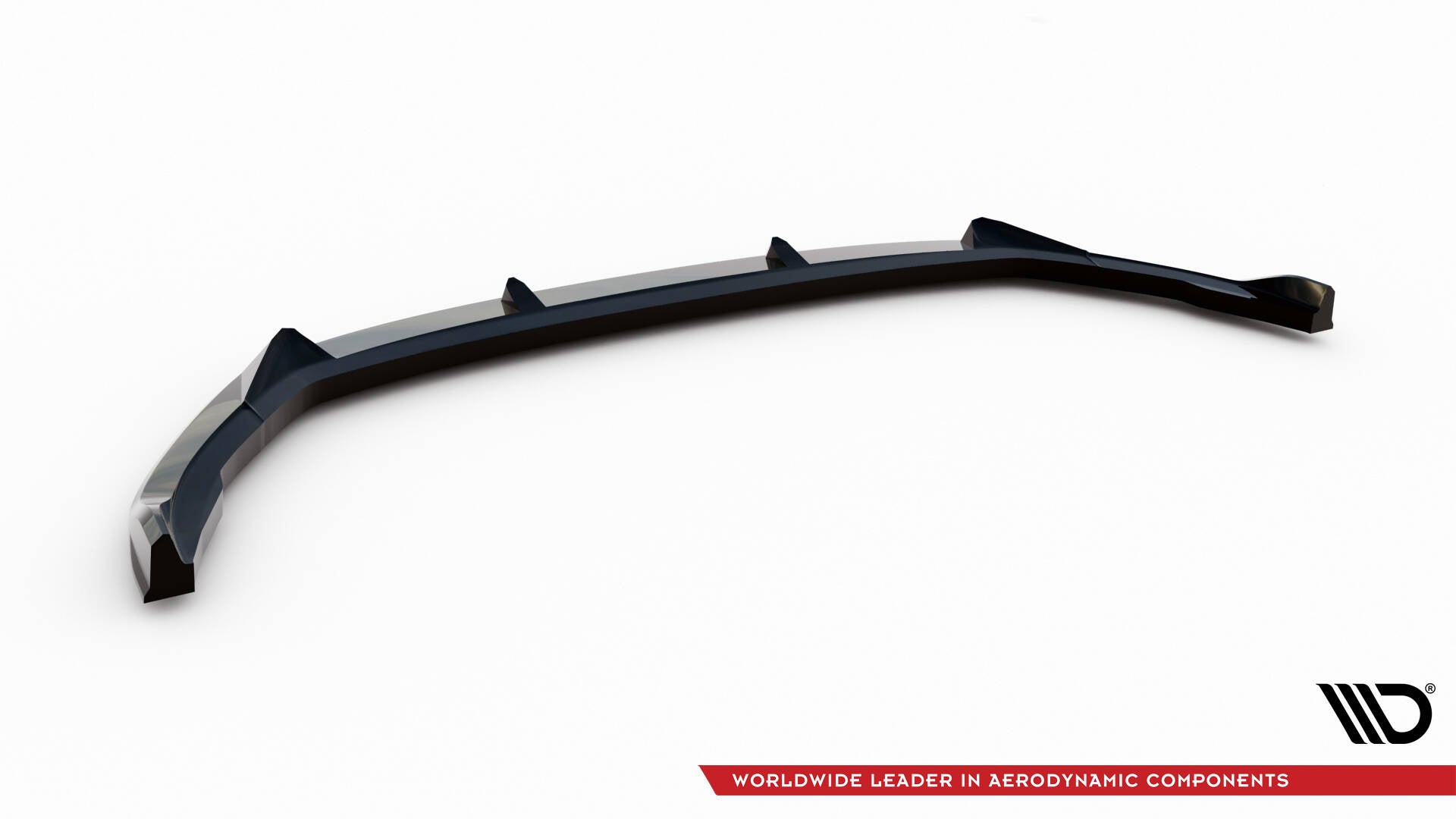 Prelungire splitter bara fata Skoda Kamiq Monte Carlo Mk1 Facelift 2023- v4 - Maxton Design