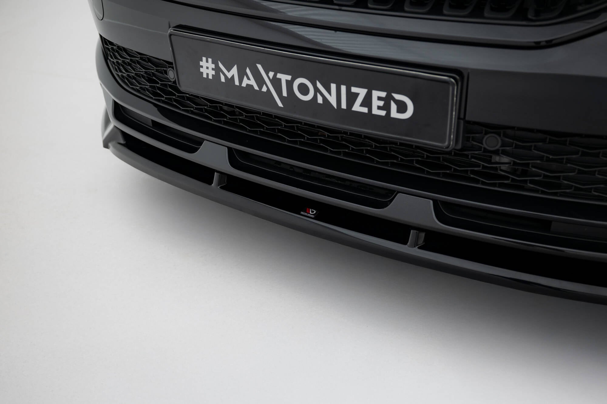 Prelungire splitter bara fata Skoda Kamiq Monte Carlo Mk1 Facelift 2023- v4 - Maxton Design