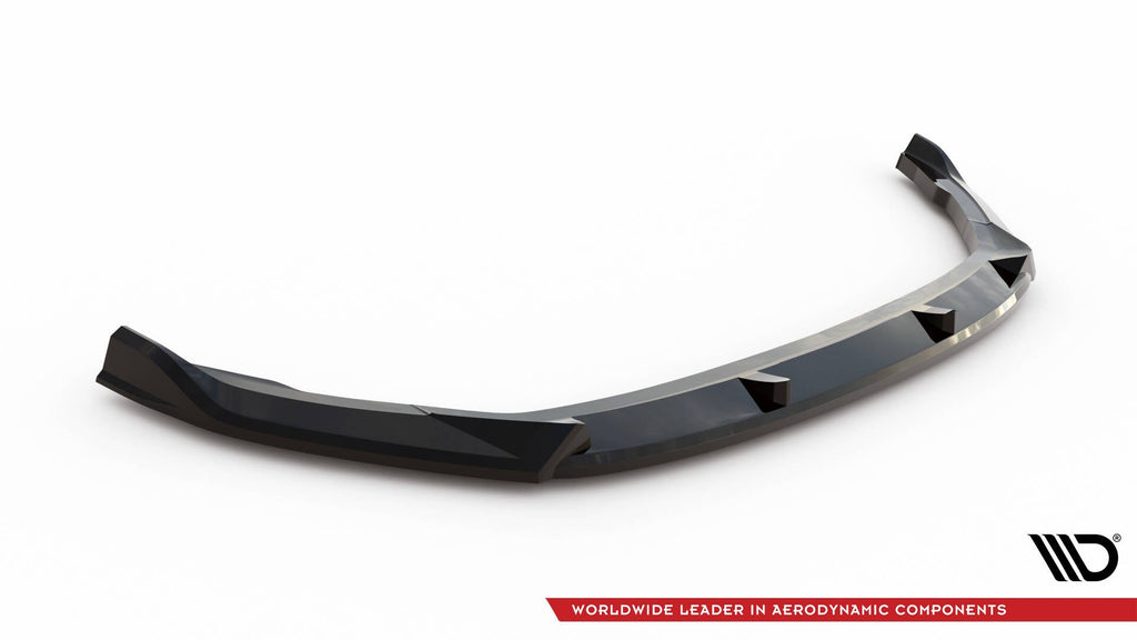 Prelungire splitter bara fata Skoda Kamiq Monte Carlo Mk1 Facelift 2023- v4 - Maxton Design