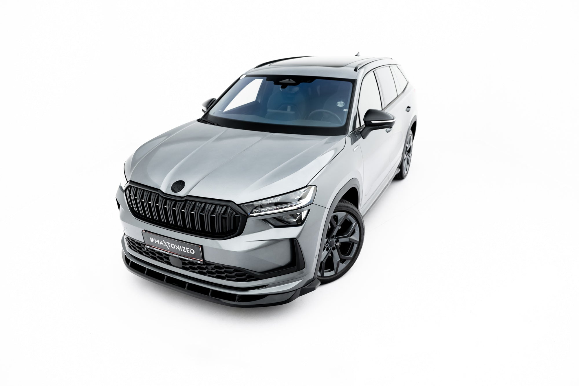 Prelungire splitter bara fata Skoda Kodiaq Sportline Mk2 2024- v3 - Maxton Design
