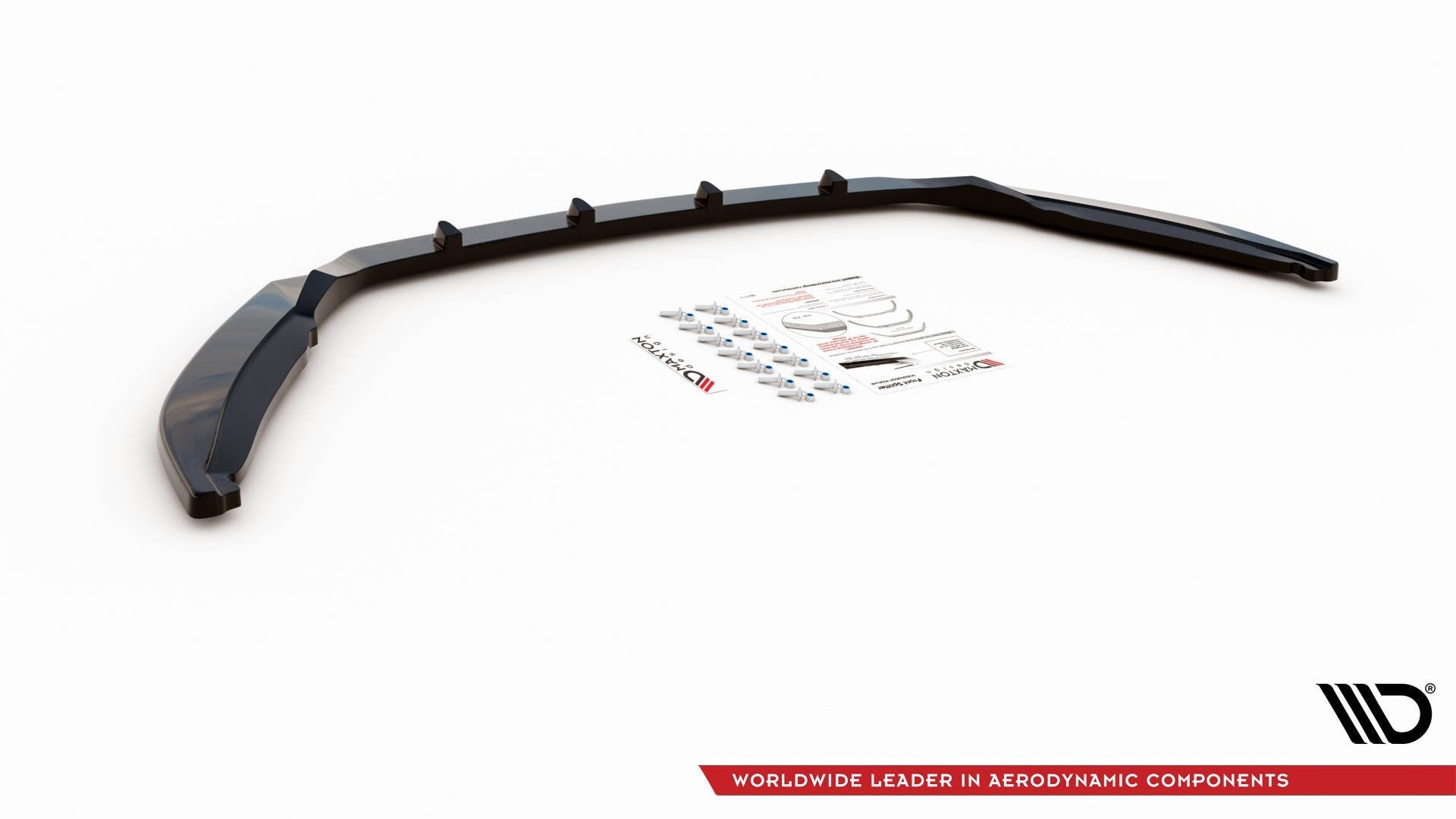 Prelungire splitter bara fata Skoda Octavia Mk3 Facelift 2016-2020 v19 - Maxton Design