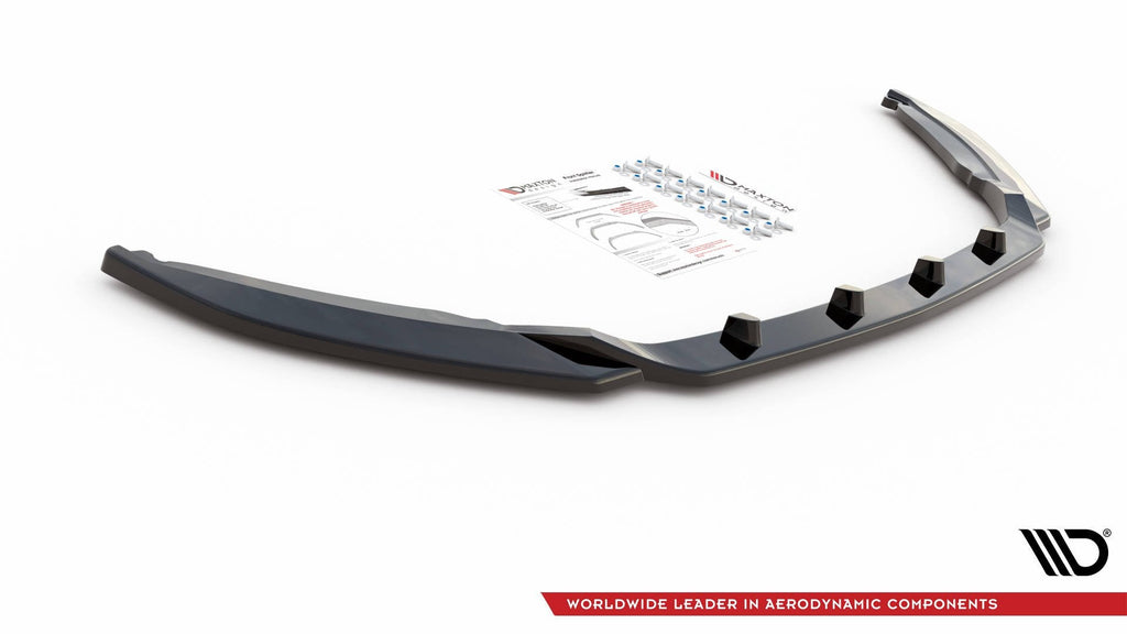 Prelungire splitter bara fata Skoda Octavia Mk3 Facelift 2016-2020 v19 - Maxton Design