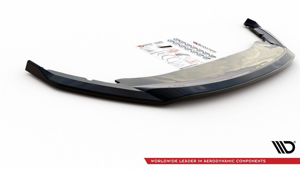 Prelungire splitter bara fata Skoda Octavia Mk4 2019- v2 - Maxton Design