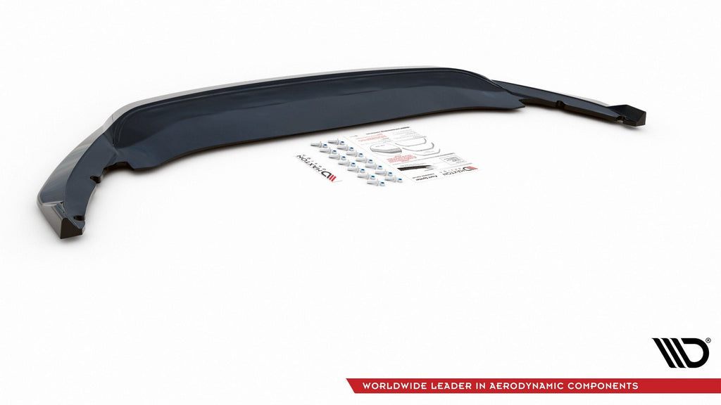 Prelungire splitter bara fata Skoda Octavia Mk4 2019- v2 - Maxton Design