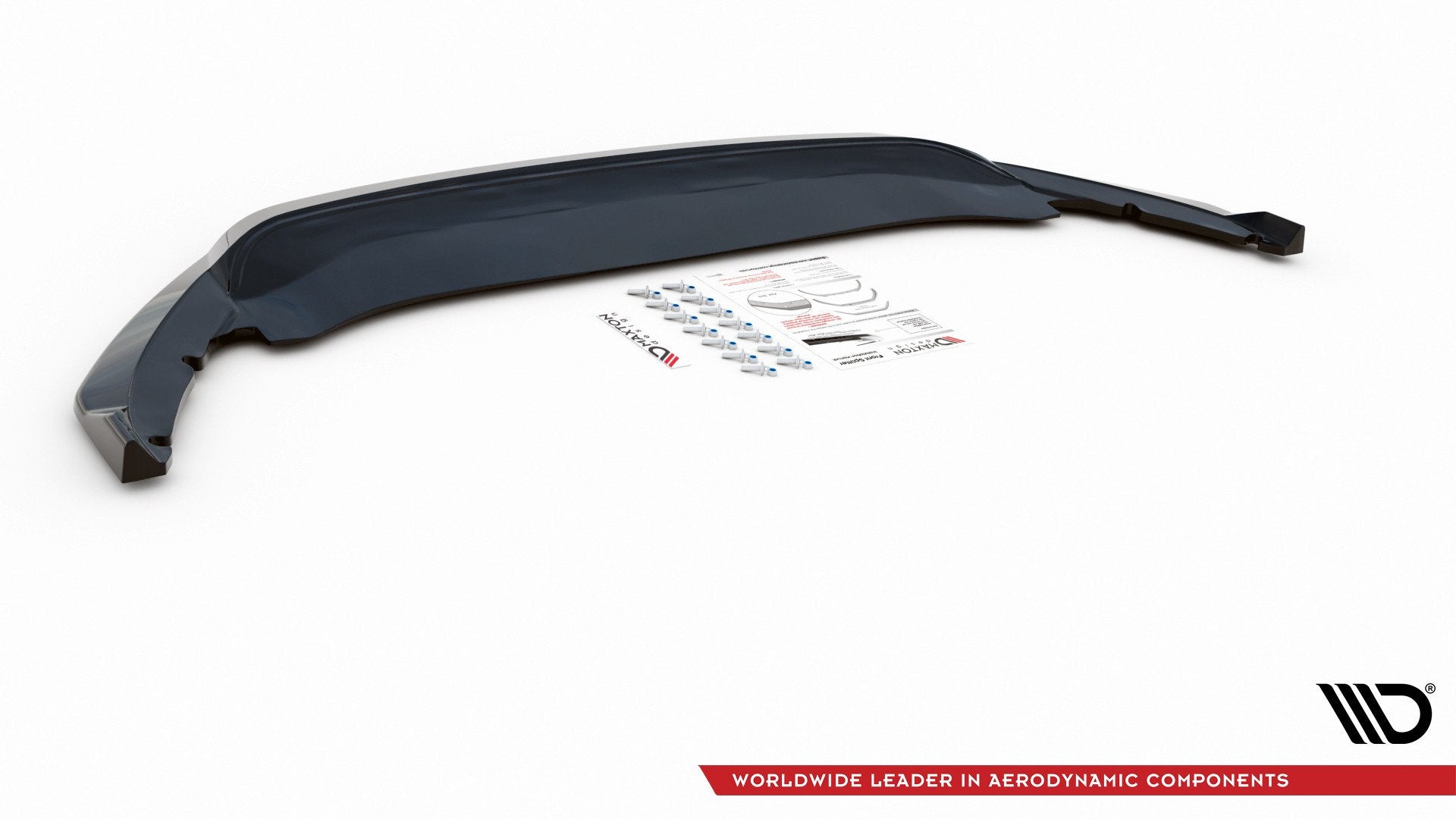 Prelungire splitter bara fata Skoda Octavia Mk4 2019- v2 - Maxton Design