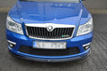 Prelungire splitter bara fata Skoda Octavia Mk2 RS Facelift 2008-2013 v7 - Maxton Design