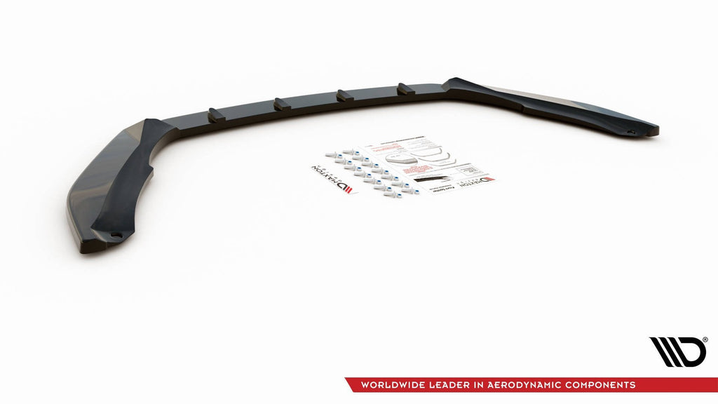 Prelungire splitter bara fata Skoda Octavia RS Mk3 Facelift 2016-2019 v16 - Maxton Design