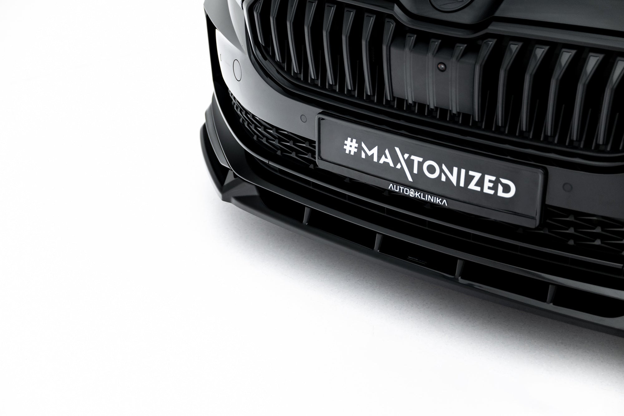 Prelungire splitter bara fata Skoda Superb Sportline Mk4 2024- v4 - Maxton Design