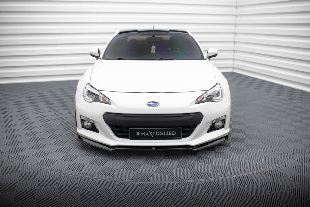Prelungire splitter bara fata Subaru BRZ 2012-2017 v13 - Maxton Design