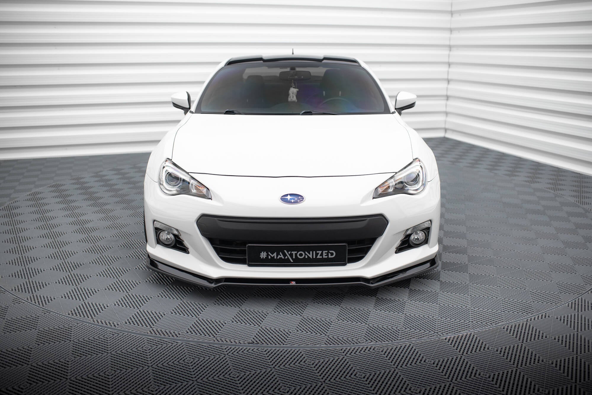 Prelungire splitter bara fata Subaru BRZ 2012-2017 v13 - Maxton Design