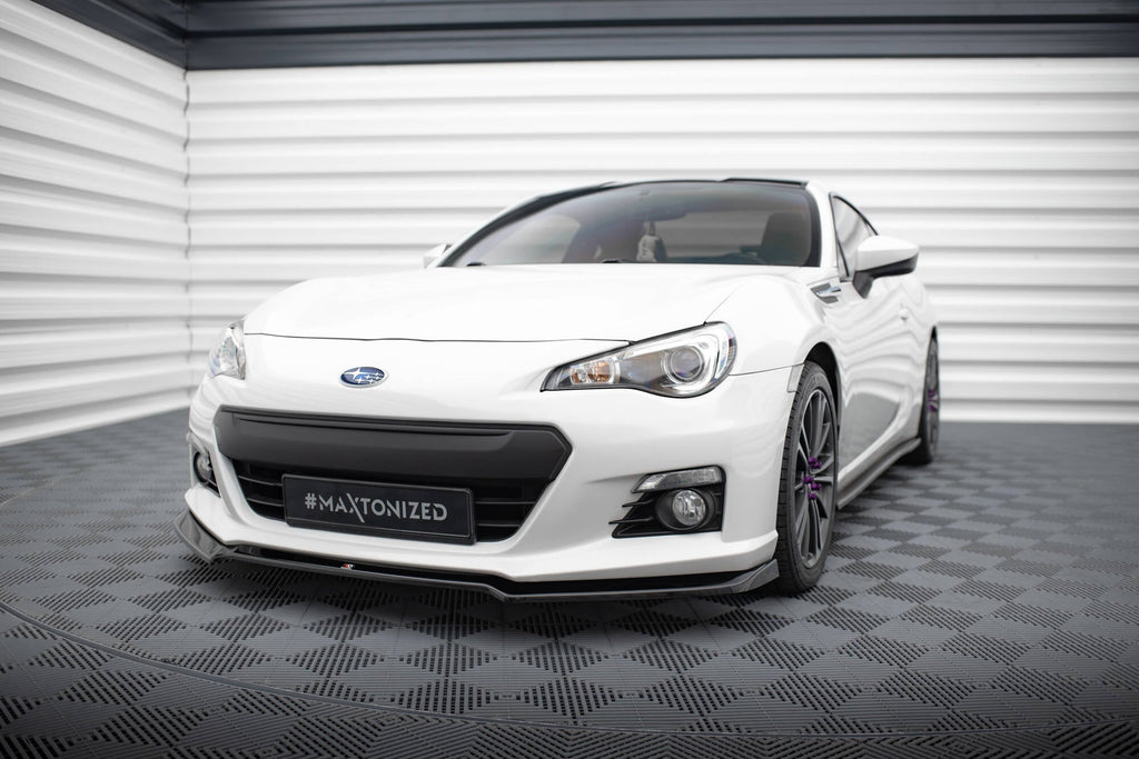 Prelungire splitter bara fata Subaru BRZ 2012-2017 v13 - Maxton Design