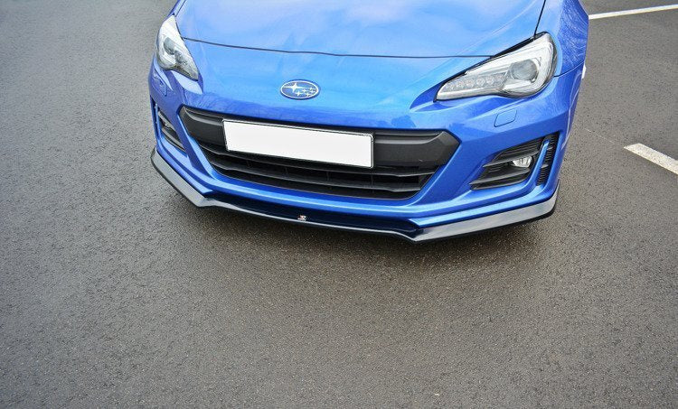 Prelungire splitter bara fata Subaru BRZ Facelift 2017- v4 - Maxton Design