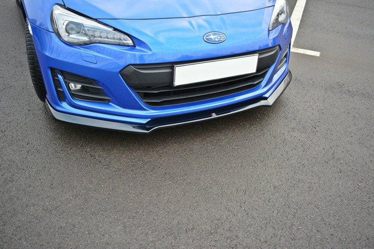 Prelungire splitter bara fata Subaru BRZ Facelift 2017- v4 - Maxton Design