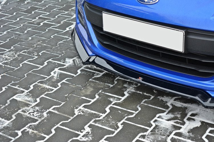Prelungire splitter bara fata Subaru BRZ Facelift 2017- v4 - Maxton Design