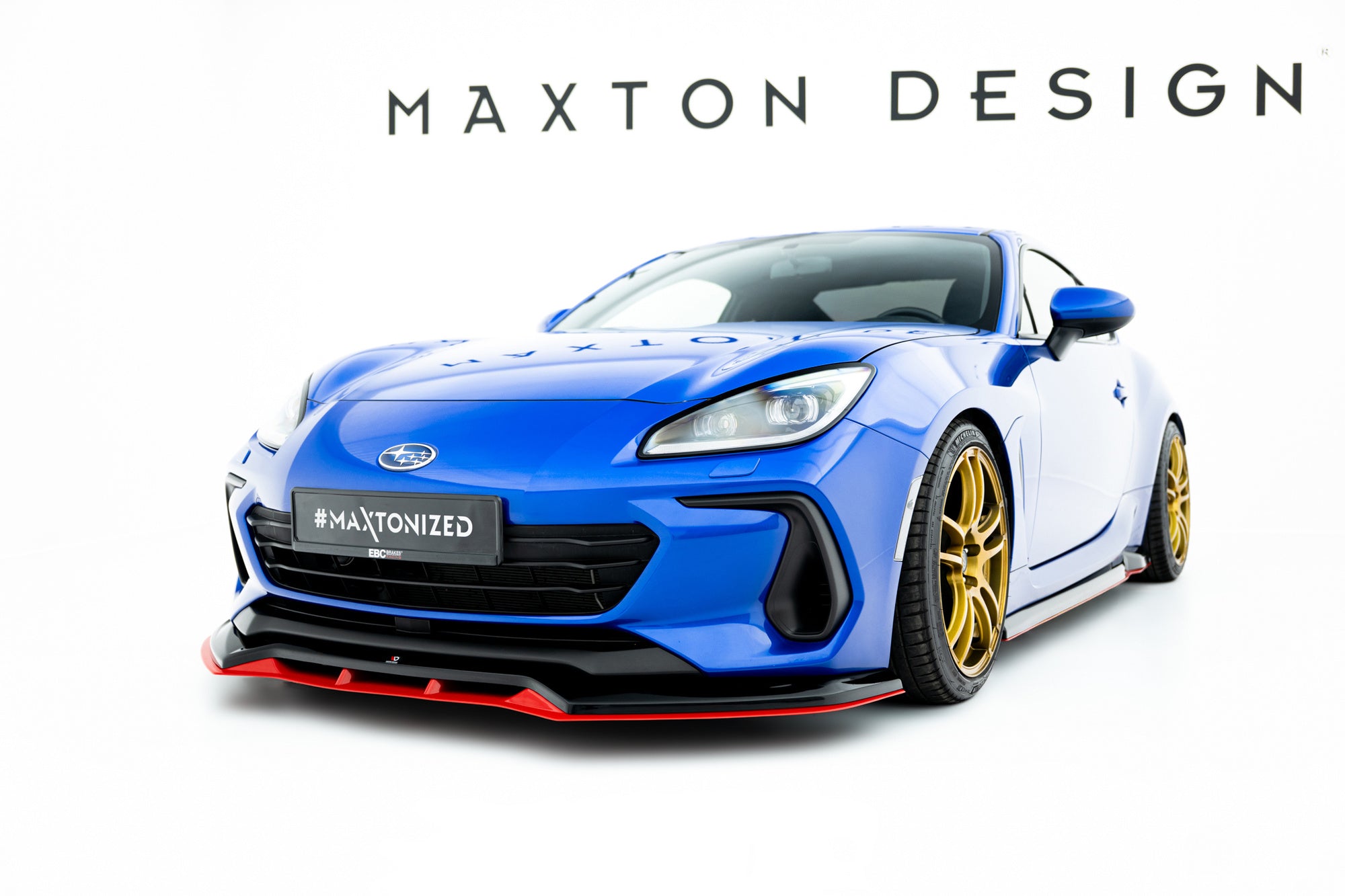 Prelungire splitter bara fata Subaru BRZ Mk2 2021- v2 - Maxton Design